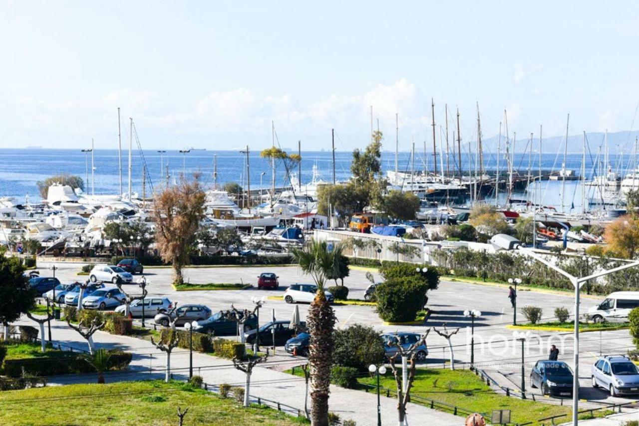 142M² Bright Alimos Apartment With Marina View Exteriör bild