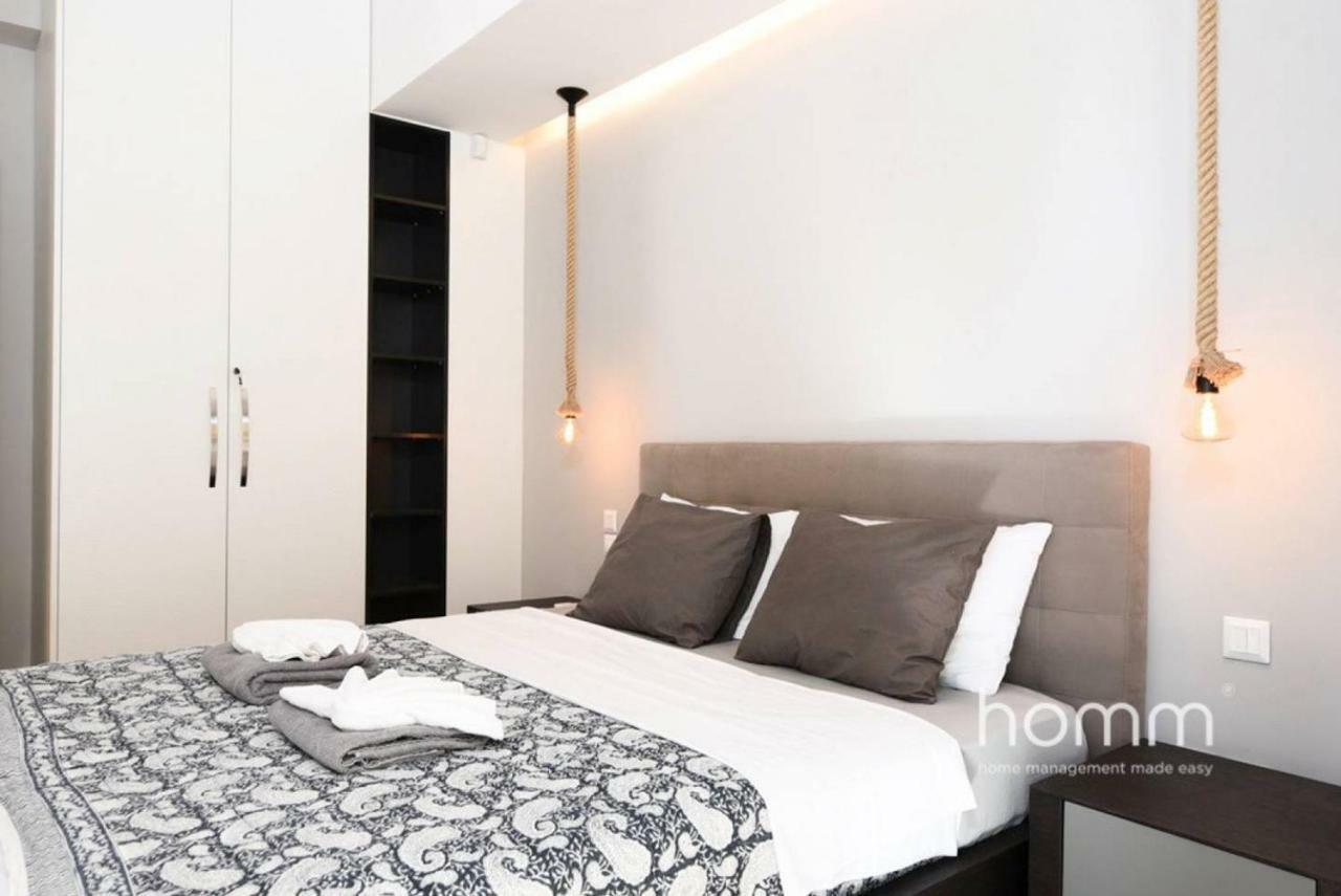 142M² Bright Alimos Apartment With Marina View Exteriör bild